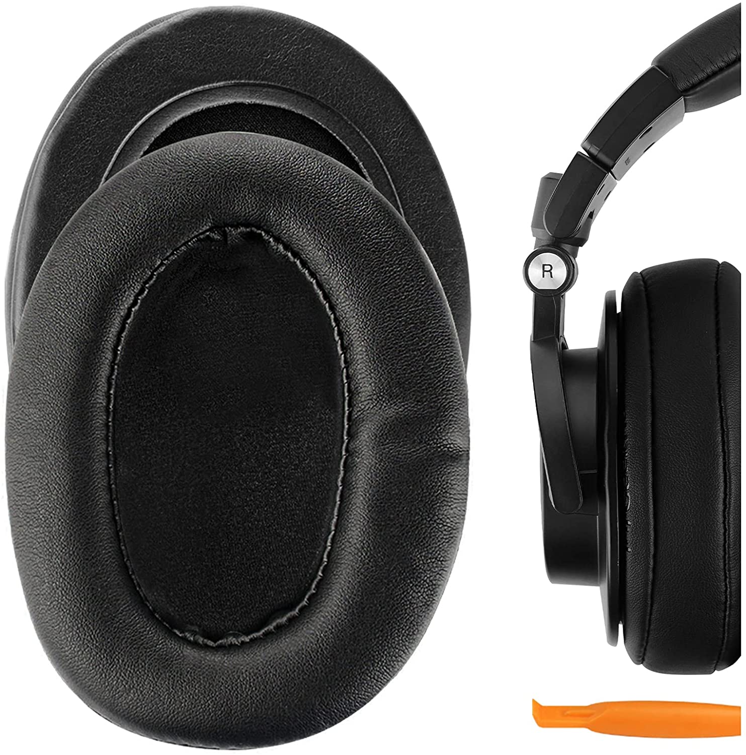Audio Technica Headphone Ath-M50X - Vervangende oorkussens van Performance Protein Leather
