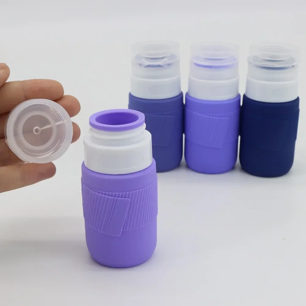 Squonk Bottle Silicone - Siliconen reisfles Draagbare lekvrije, samendrukbare lotion-opslagfles