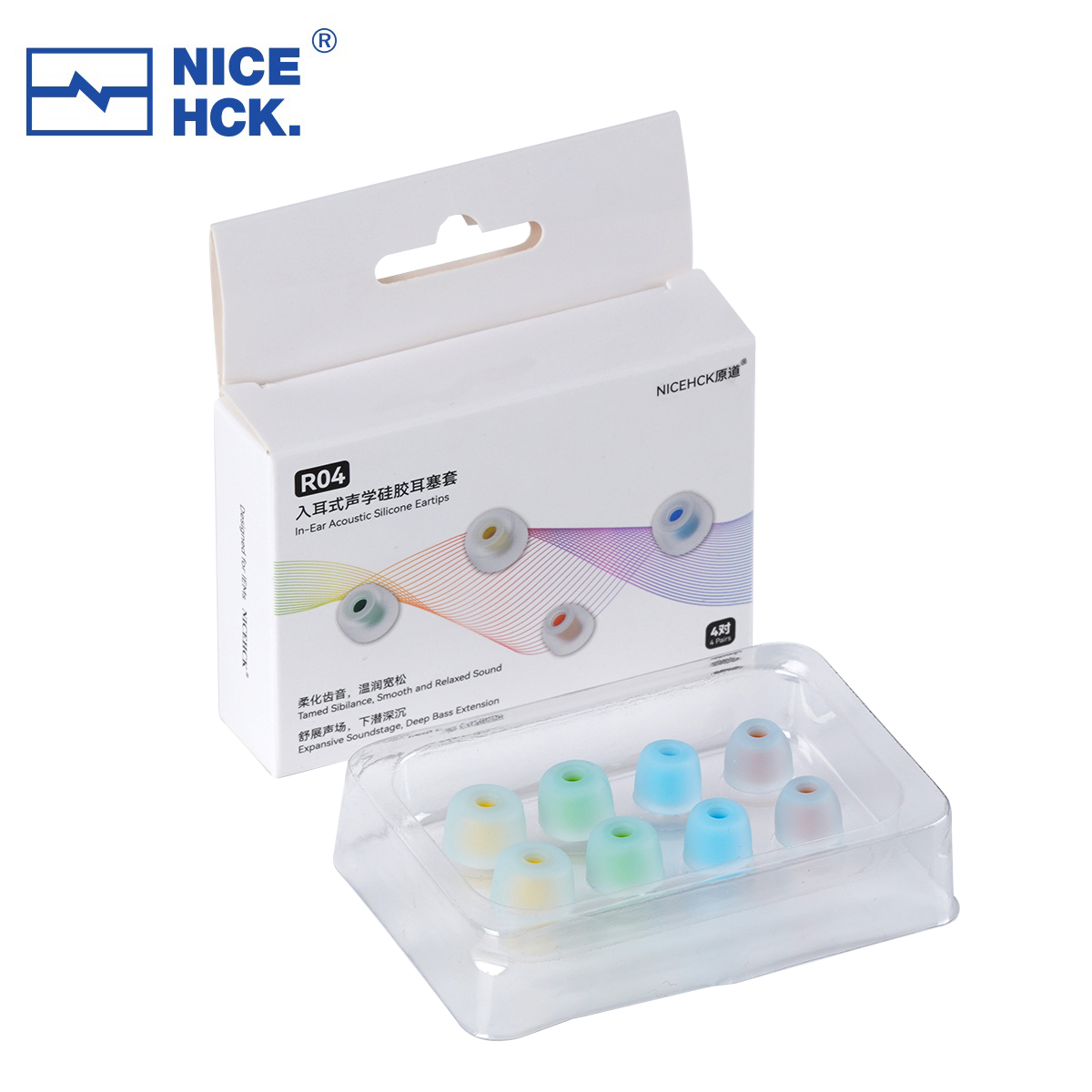 Anker Speaker Soundcore Boom 2 - NICEHCK R04 Siliconen In-Ear Akoestische Oordopjes