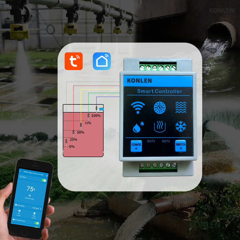 KONLEN Tuya Waterniveausensor  - Vaping Area recensie en prijs
