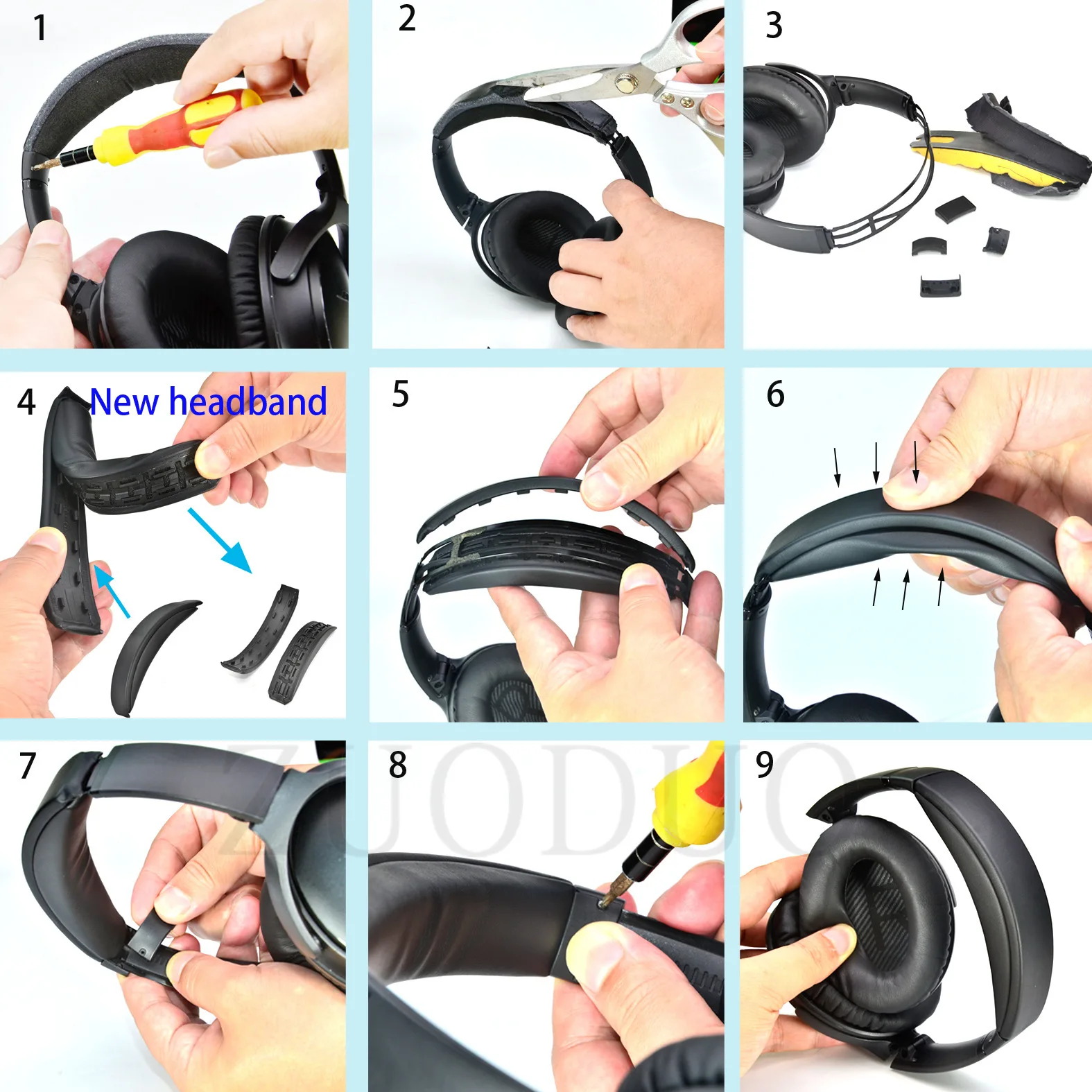Afneembare hoofdband voor BOSE - Bose Headphone Qc45 recensie en prijs